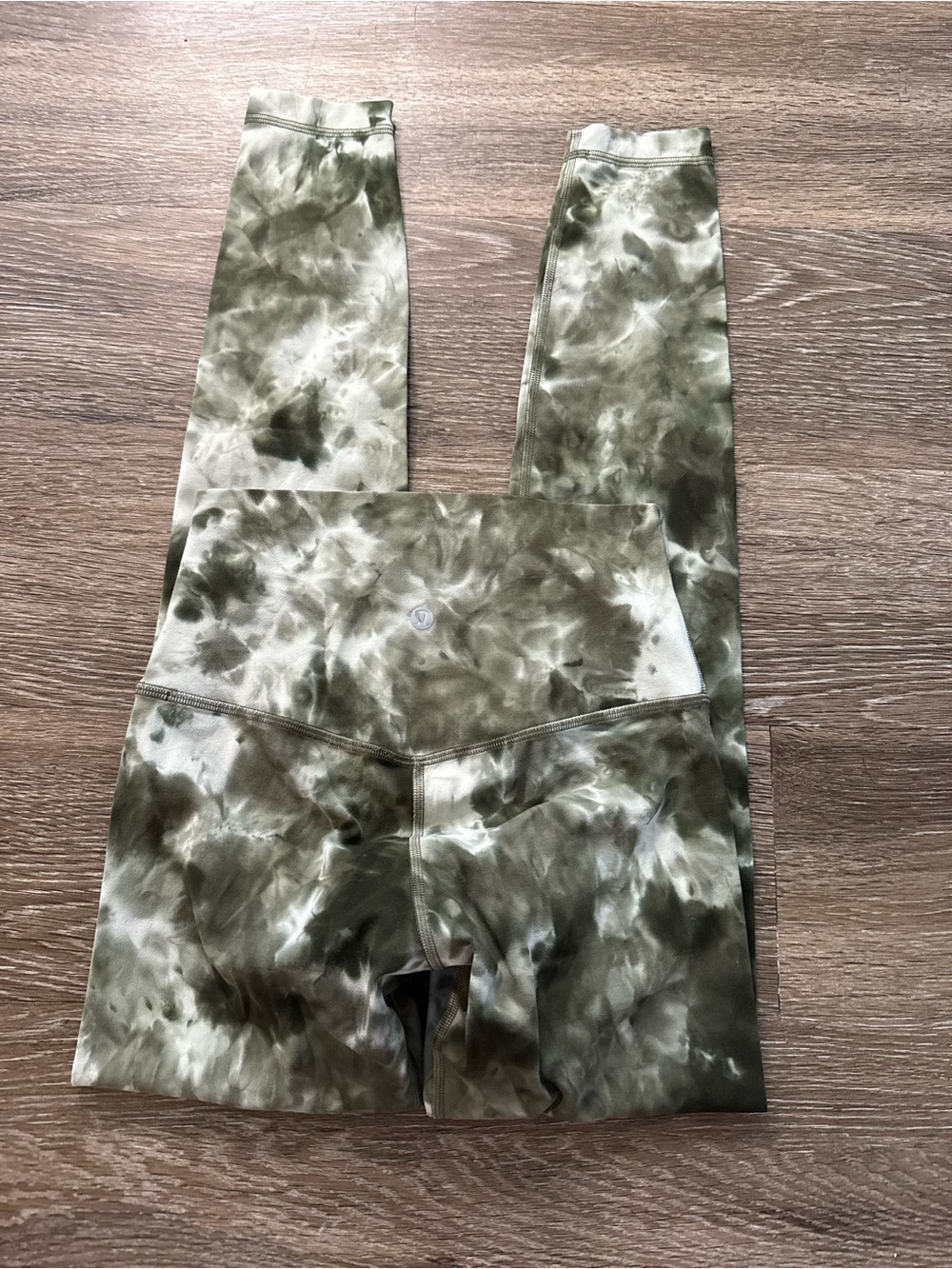 Lululemon Align Pant 28” *Diamond Dye Diamond Dye Sage Army Green Dar - Picture 6 of 7